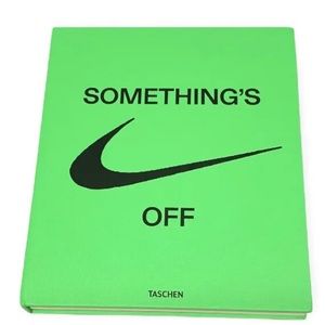 Virgil Abloh Nike ICONS Book “Something’s Off” Hardcover, Swiss binding